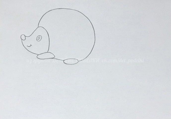 Осенний ёжик Осенний ёжик