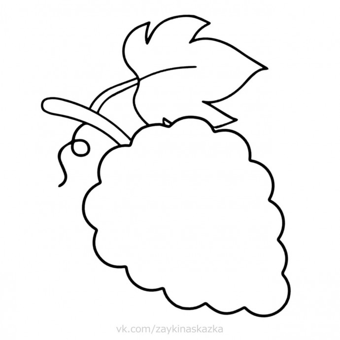 Виноград: объёмная аппликация Виноград: объёмная аппликация