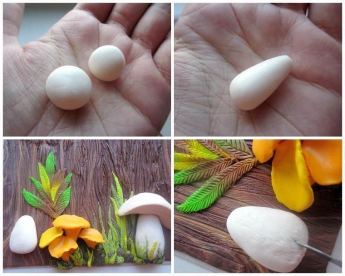 Лепка "Осенние грибочки" Лепка "Осенние грибочки"