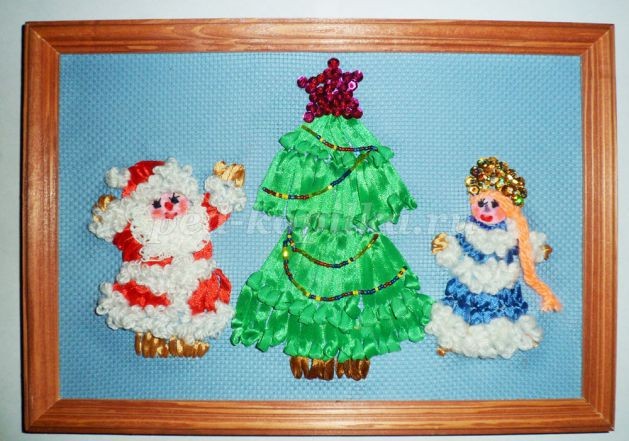 Вышиваем с детьми панно "Со старым Новым годом": часть 2 Вышиваем с детьми панно "Со старым Новым годом": часть 2