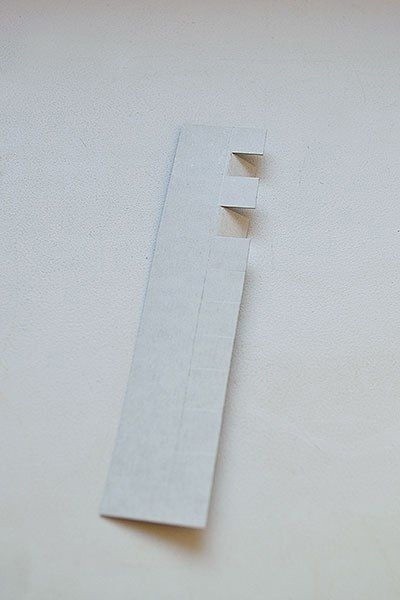 ​Замок из картонных втулок