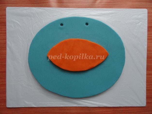 Поделка из соленого теста "На дне морском"