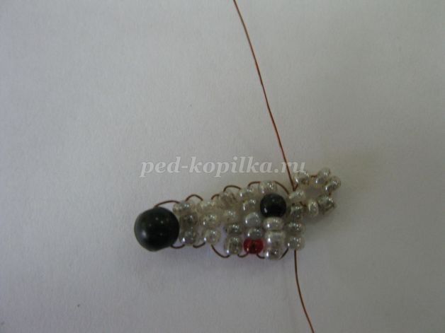 Весёлый мышонок из бисера: часть 2 Весёлый мышонок из бисера: часть 2