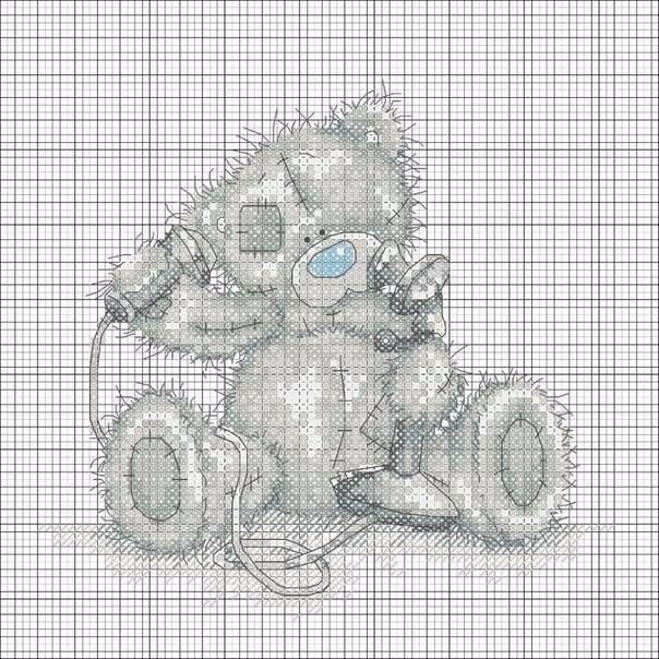 ​Вышиваем с детьми мишек Тедди