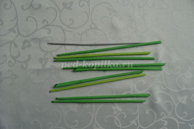 Подснежники из бумаги Подснежники из бумаги