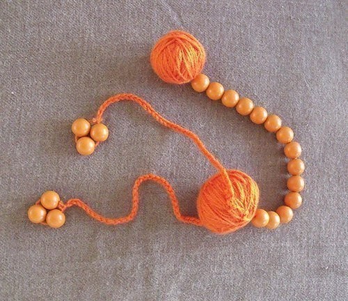 Марионетка страусенок