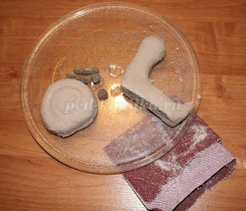 Улитка в технике папье-маше