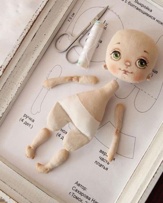 ​Изготовление текстильных куколок