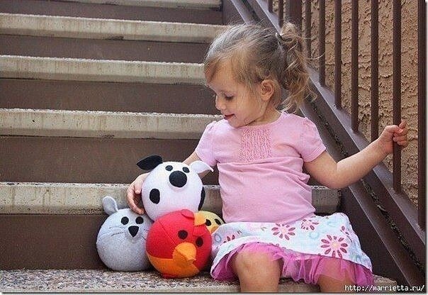 ​Мячики-зверушки