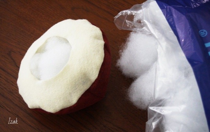 Мухомор из фетра Мухомор из фетра