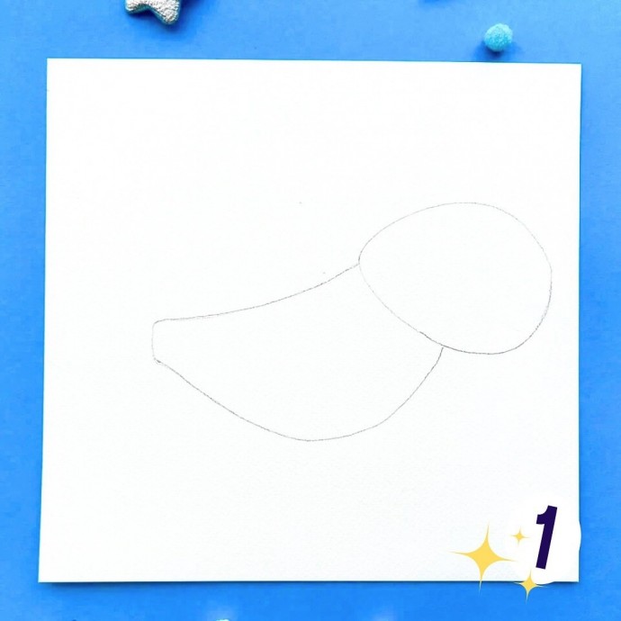 Рисуем новогоднюю капибару Рисуем новогоднюю капибару