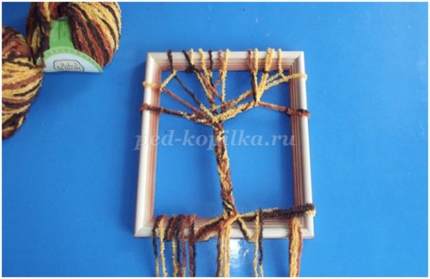 Дерево на раме: мастер-класс