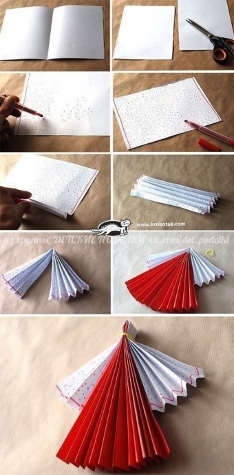 Бумажная куколка Бумажная куколка