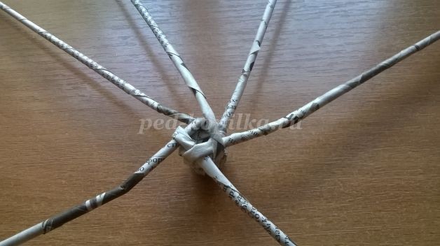 Грибочки в технике спирального плетения: часть 4