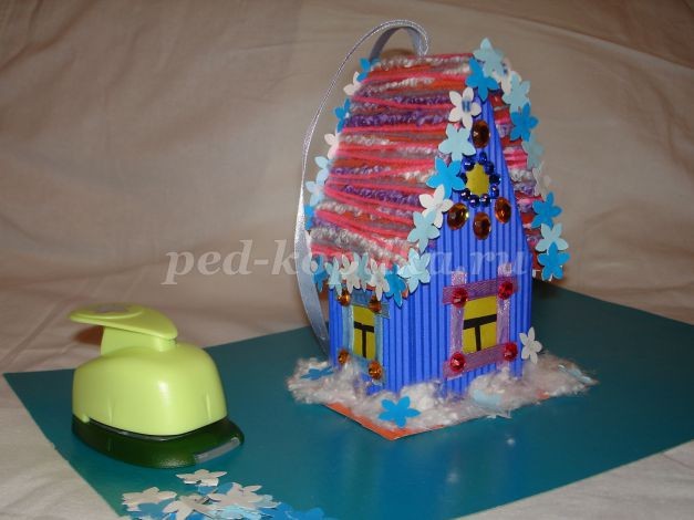 ​Игрушка пряничный домик: часть 2