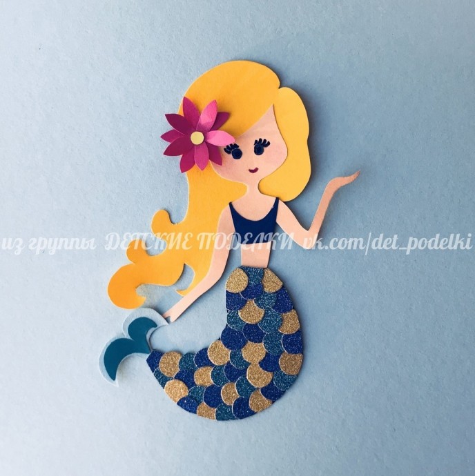 ​Русалочка в раковине