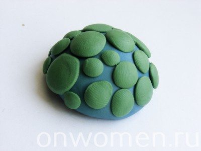 Лепим очаровательную черепашку