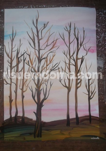 Рисуем с детьми осень Рисуем с детьми осень