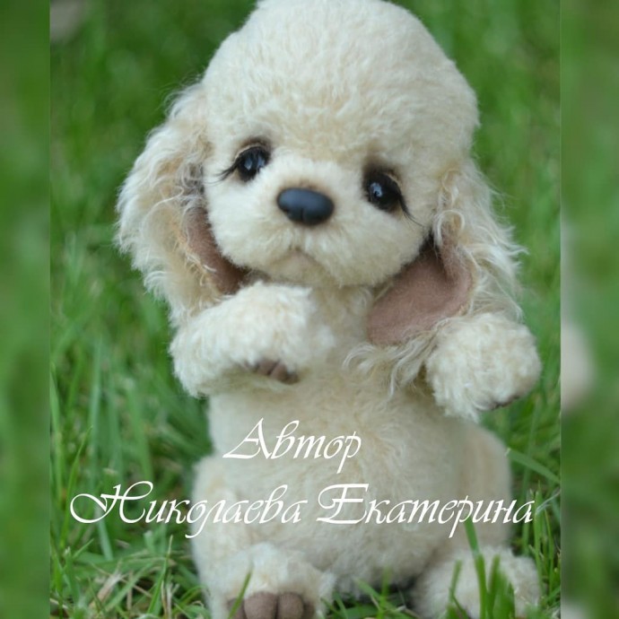 Мягкая игрушка щенок спаниеля Мягкая игрушка щенок спаниеля