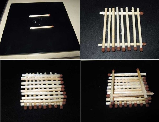 Домик из спичек Домик из спичек