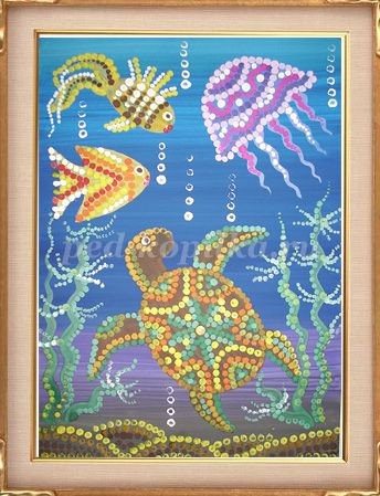 Как нарисовать подводный мир красками