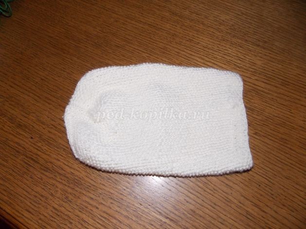 Как связать Снеговика на спицах