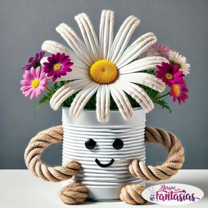 Поделки на основе банок-жестянок