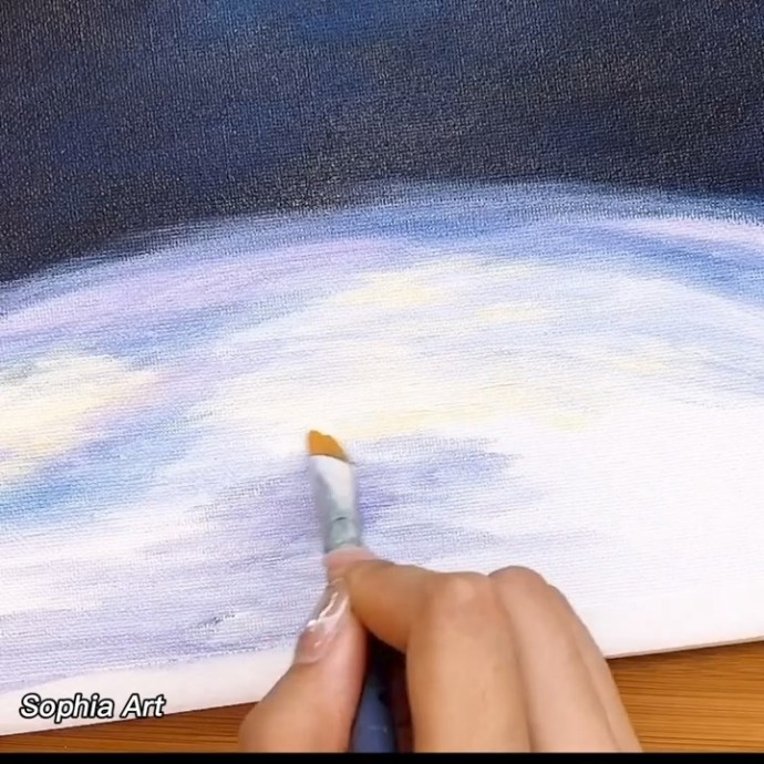 Рисуем снеговика