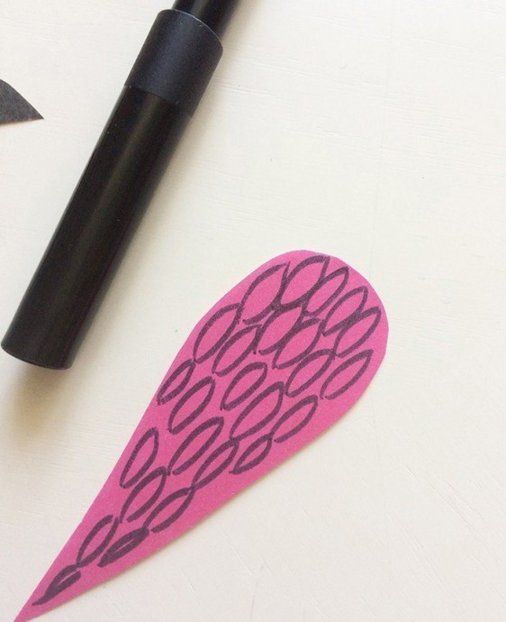 Розовый фламинго