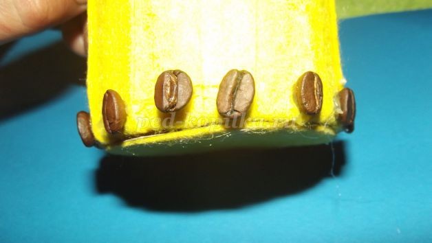 ​Шкатулка "Подсолнух" детскими руками: мастер-класс, часть 2