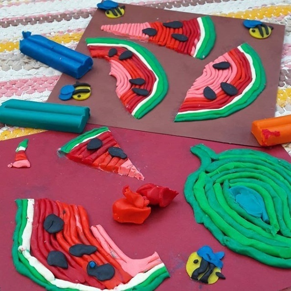 Творим картины из пластилина Творим картины из пластилина