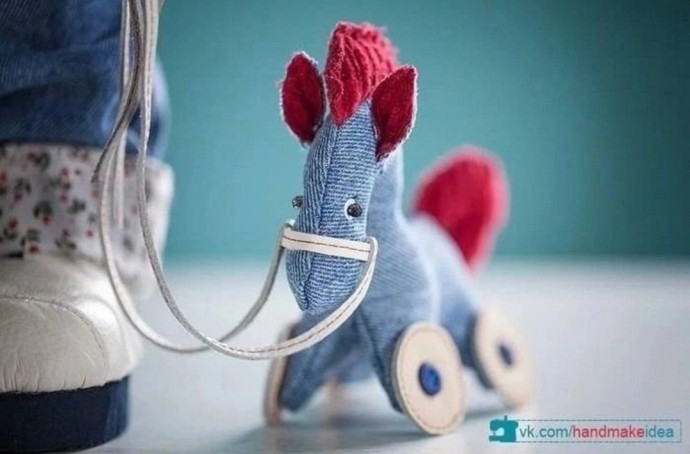 Выкройка лошадки для куклы Выкройка лошадки для куклы