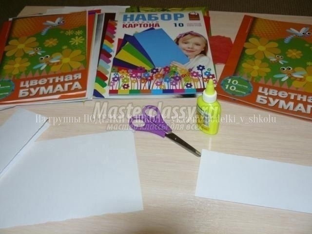 Аппликация из бумаги с объёмными белыми цветами Аппликация из бумаги с объёмными белыми цветами