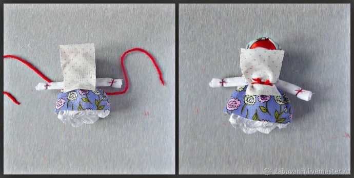 Кукла-оберег на пуговке Кукла-оберег на пуговке