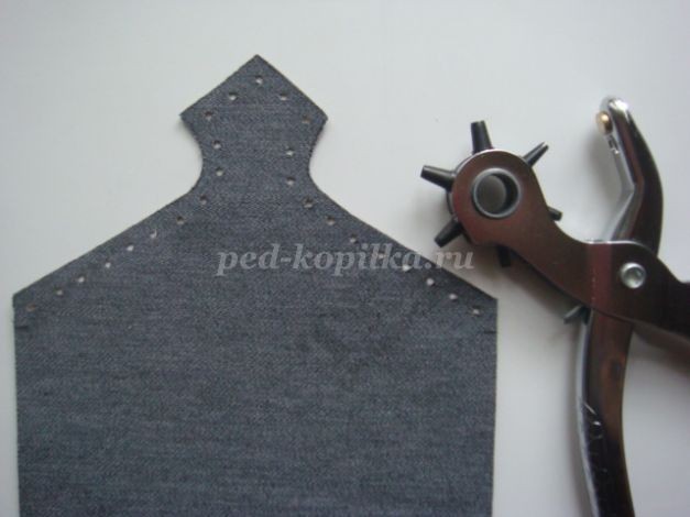 Органайзер из искусственной кожи для детских поделок Органайзер из искусственной кожи для детских поделок