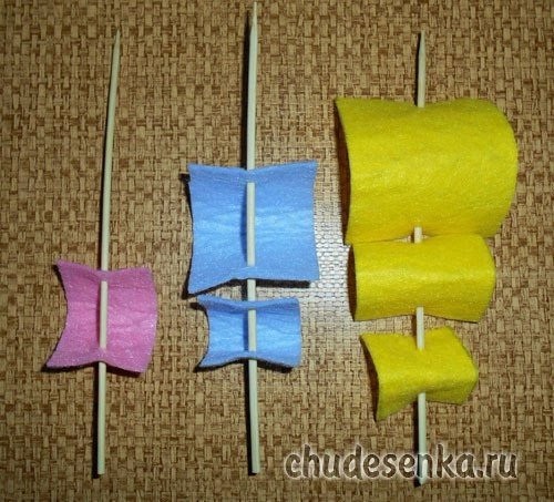 Кораблики из губок Кораблики из губок