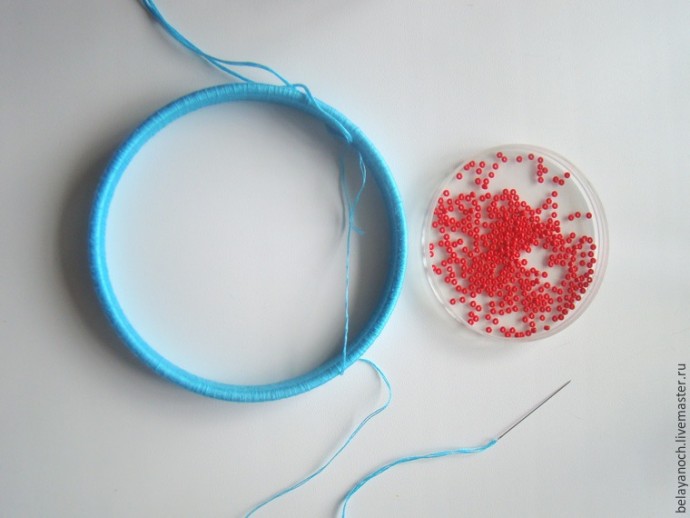 "Ловец снов" с бисером