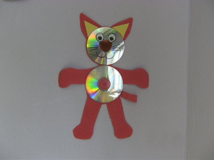 Поделки из CD-дисков Поделки из CD-дисков