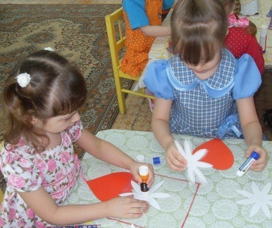 Сердце с цветком