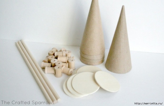 Ёлочки из фетра Ёлочки из фетра