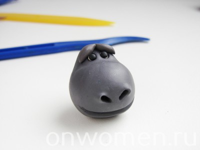 Лепим бегемотика