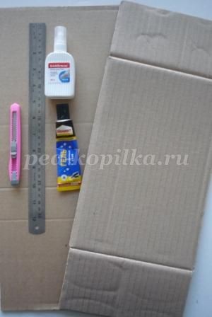 Панно из упаковочного картона: часть 1 Панно из упаковочного картона: часть 1