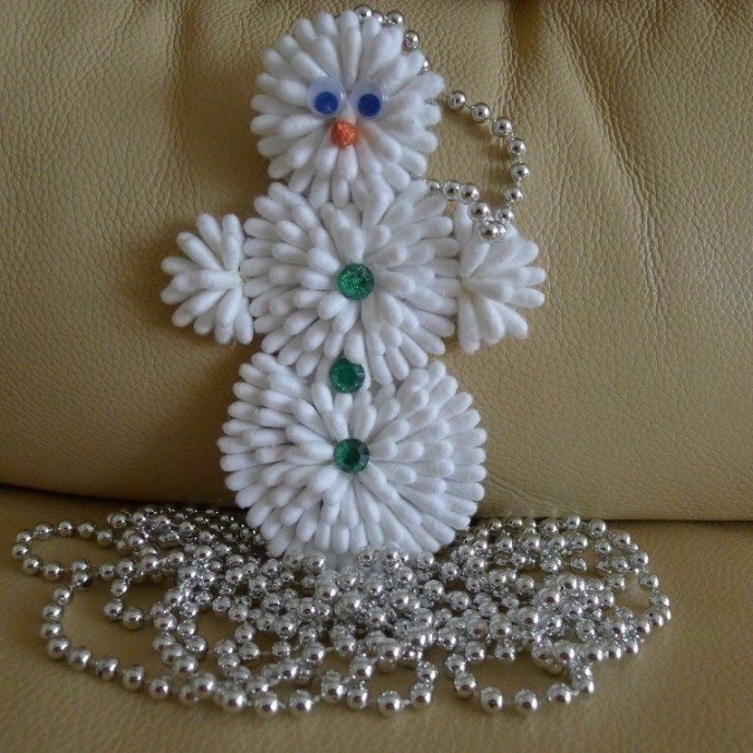 Поделки из ватных палочек своими руками: идеи