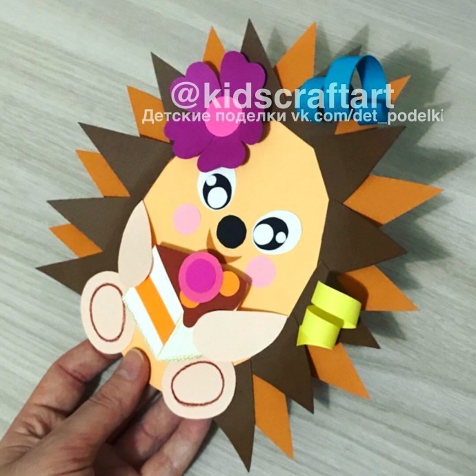 Ёжик с тортиком Ёжик с тортиком