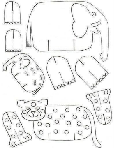 Зоопарк из бумаги