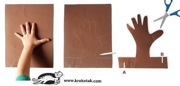 Дерево-ладошка