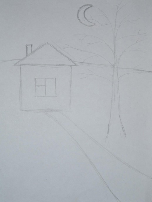 ​Рисуем с детьми зиму