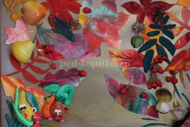 Объёмная картина "Дары осени": часть 3 Объёмная картина "Дары осени": часть 3