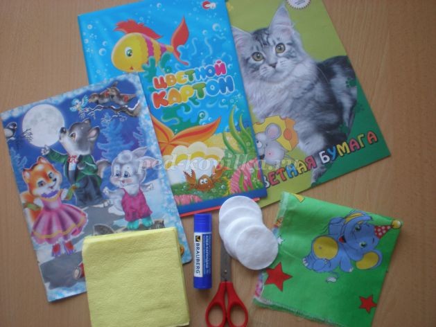 Весенняя аппликация: часть 1