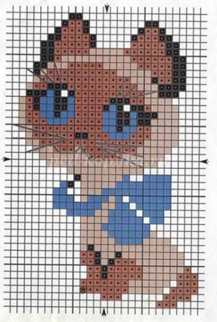 Котёнок из бисера детскими руками: мастер-класс, часть 1 Котёнок из бисера детскими руками: мастер-класс, часть 1